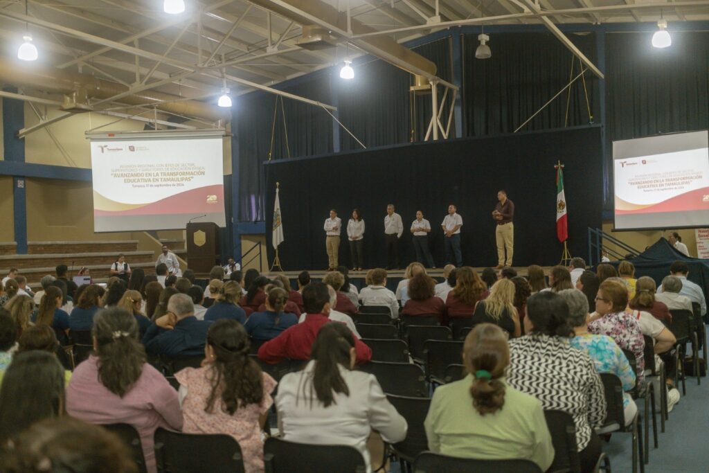 E 1 Continúa avanzando la transformación educativa en Tamaulipas