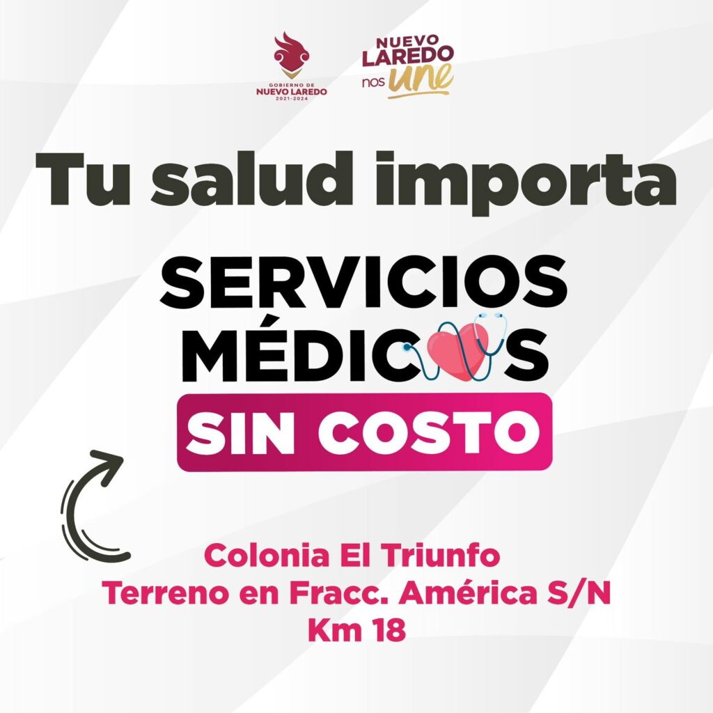F 1 Brindará Gobierno Municipal servicios Médicos gratuitos en la Colonia el Triunfo