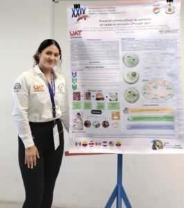 U 1 Alumna de la UAT estudia el potencial antimicrobiano de la vaina de mezquite (1)