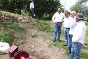Z 1 Directivos de COMAPA Sur supervisan diques del sistema lagunario