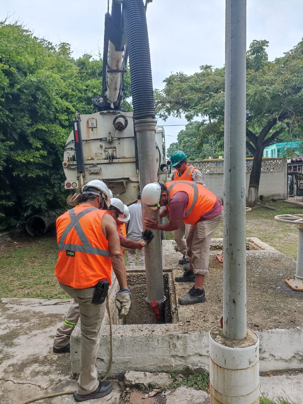 Z 1 Permanente desazolve de cárcamos a cargo de COMAPA Sur