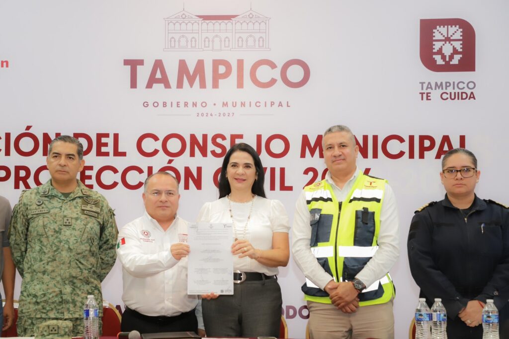 Z 1 Encabeza Mónica Villarreal Instalación del Comité Municipal de Protección Civil