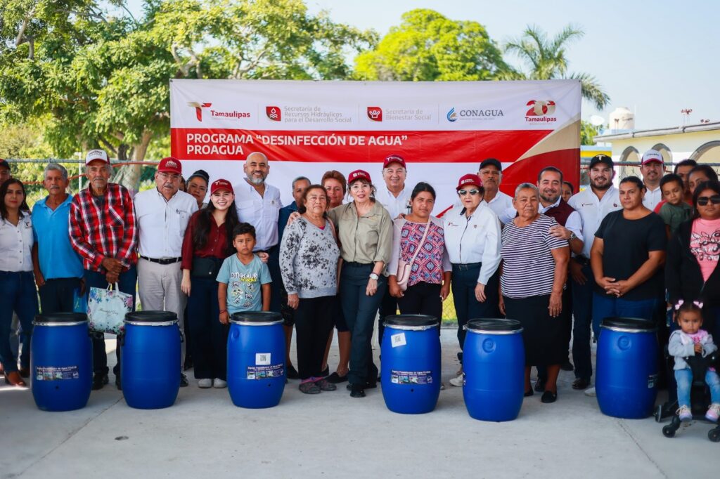 6 dic E 1 Entrega SEBIEN dispositivos de filtración de agua en Altamira