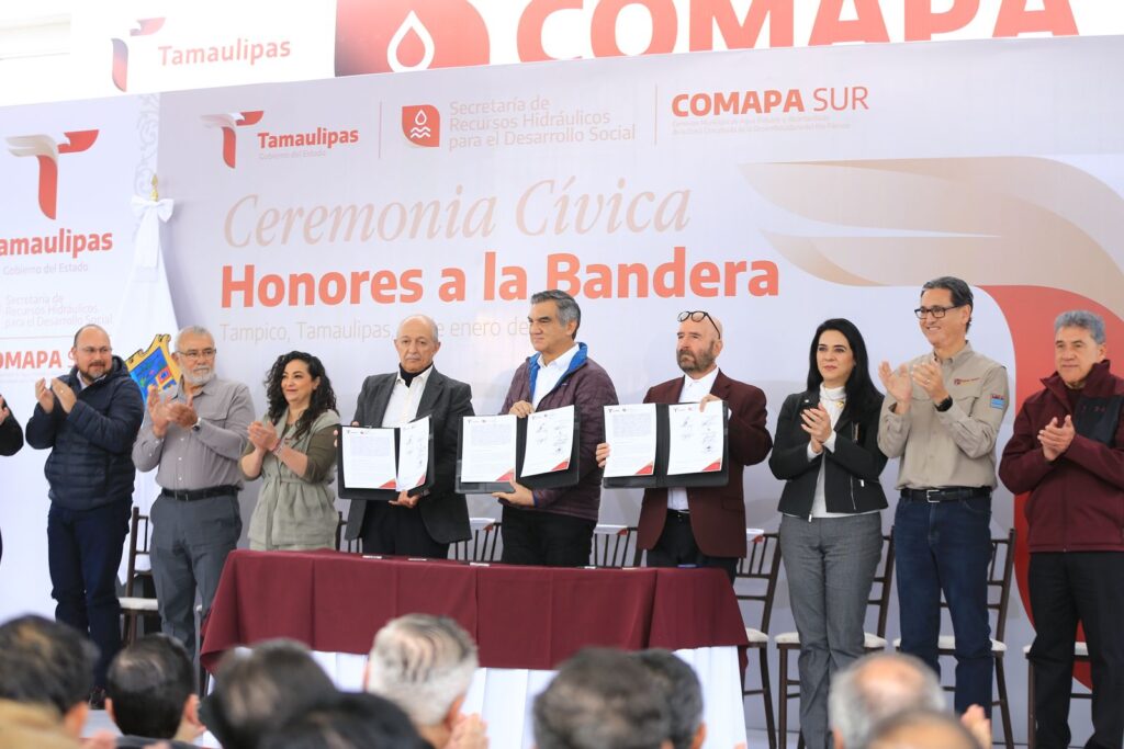 14 ene P 1 Acuerdan Estado e industriales tratar aguas residuales en el sur de Tamaulipas
