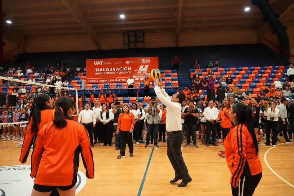 U 1 Inaugura Dámaso Anaya el Primer Torneo de la Liga Deportiva “UAT Transforma”