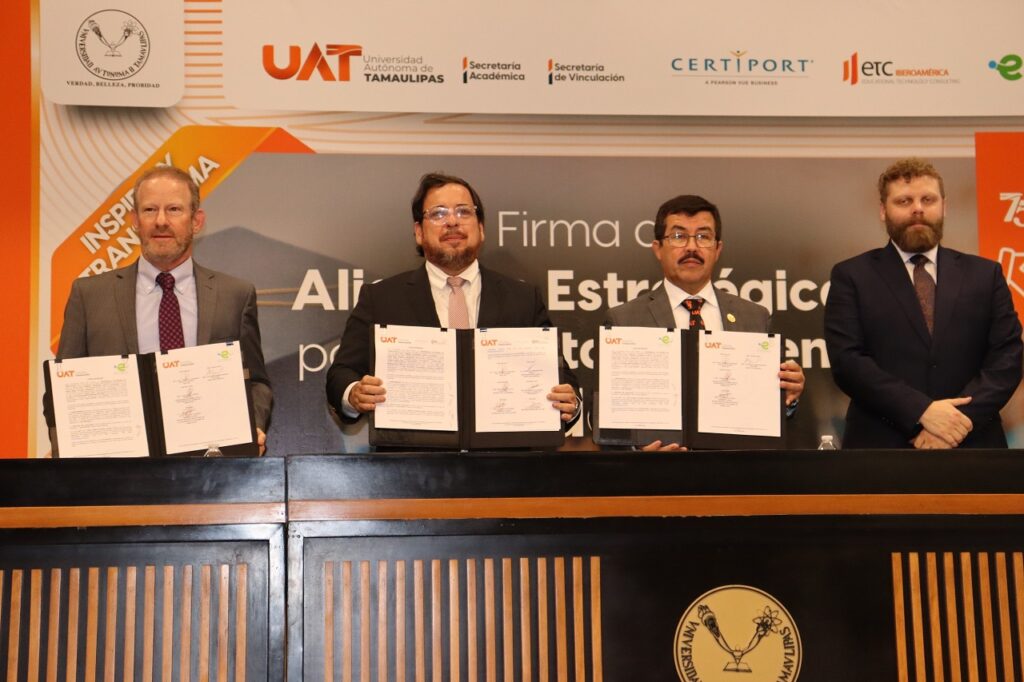 14 may U 1 Rector de la UAT formaliza alianzas para impulsar certificaciones internacionales (1)