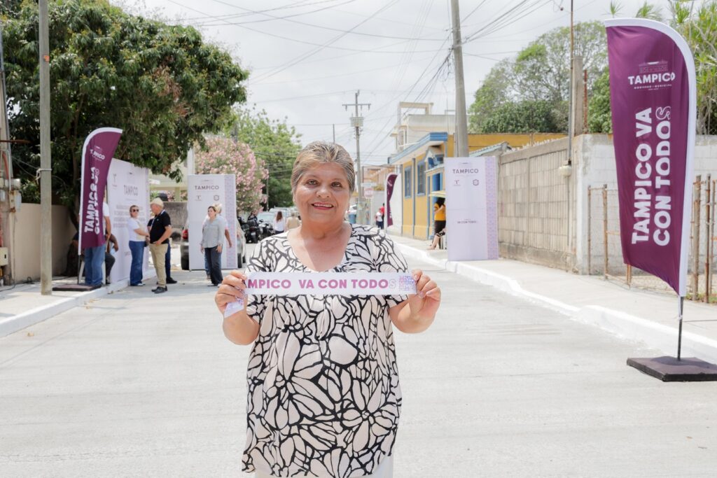 16 may Z 2 Tampico Avanza con Más Obras de Pavimentación