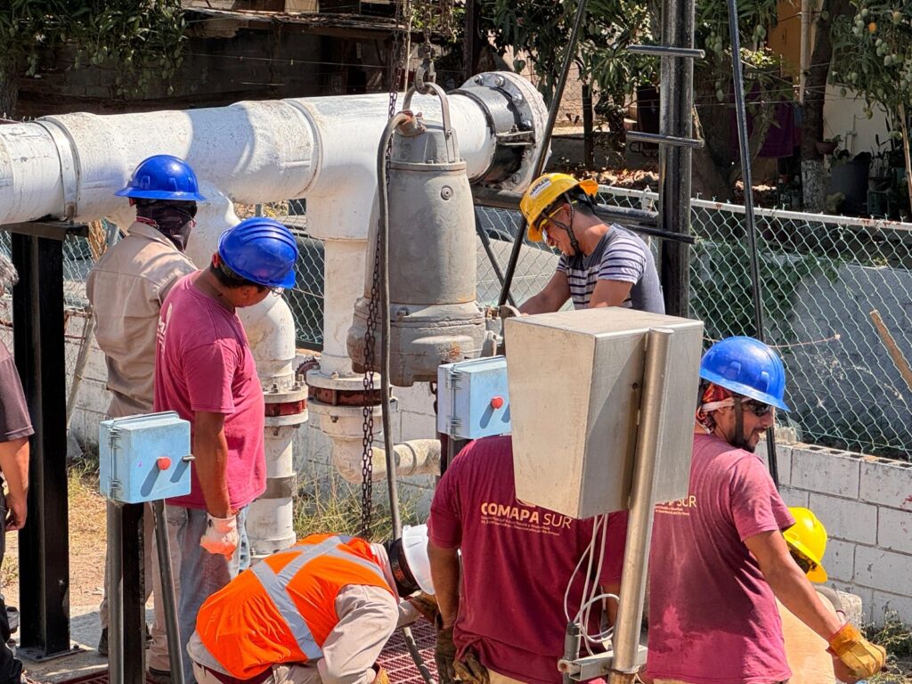 23 may Z 3 COMAPA SUR impulsa modernización de cárcamos para mejorar el sistema de drenaje