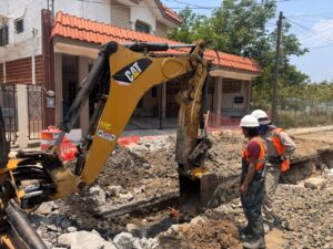 4 jun Z 1 Rehabilita COMAPA SUR línea de drenaje en Ciudad Madero y mejora condiciones sanitarias