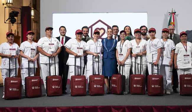 N 1 Presidenta Claudia Sheinbaum encabeza el arranque nacional del programa Salud Casa por Casa