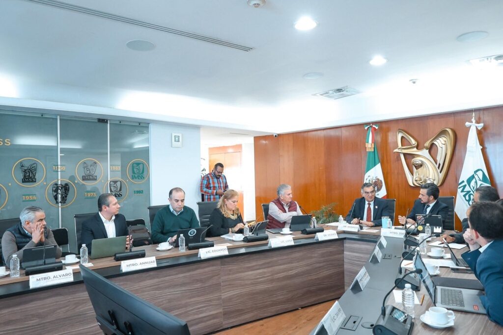 10 jul P 2 Acuerdan gobernador y director general del IMSS fortalecer la seguridad social e infraestructura en Tamaulipas