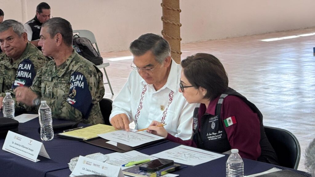 5 jul P 1 Reconoce la coordinadora nacional de PC el trabajo de prevención encabezado por gobernador en Tamaulipas (1)