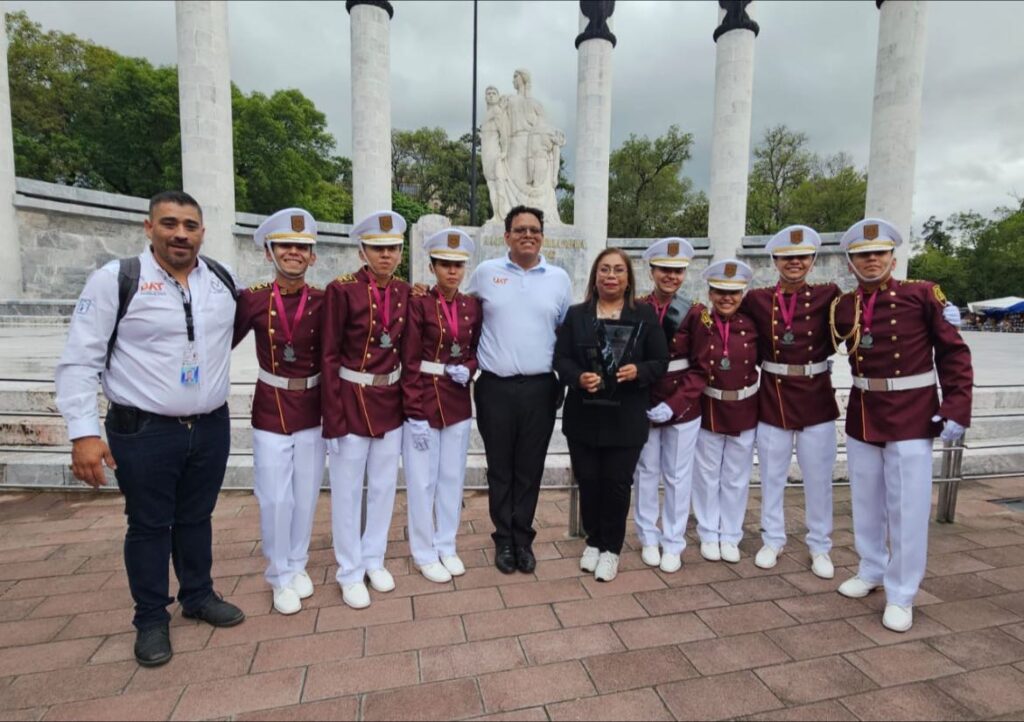 5 jul U 1 Obtiene la UAT segundo lugar nacional en competencia de escoltas y bandas de guerra (1)