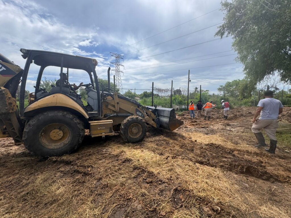 8 jul Z 1 Importante avance de obra de rehabilitación sanitaria a cargo de COMAPA SUR en la zona norte de Tampico