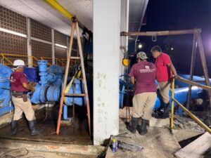 9 jul Z 1 Mejorará COMAPA SUR sistema de bombeo en la planta Laguna de la Puerta