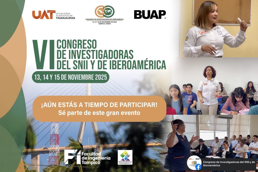 1 ago U 1 Prepara la UAT el congreso de investigadoras de Iberoamérica