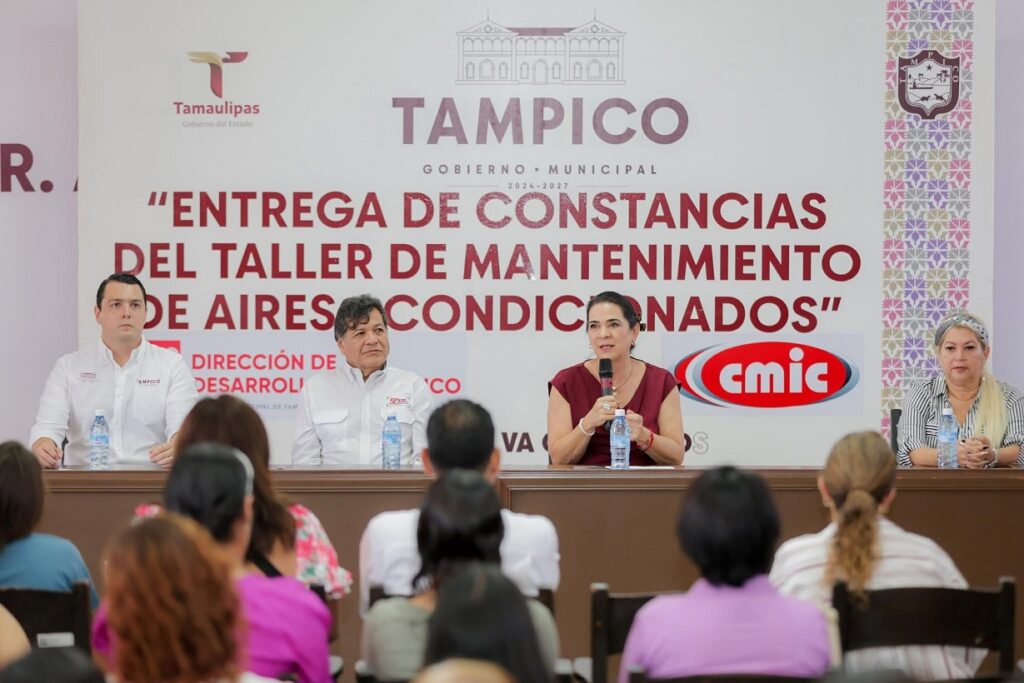 14 ago Z 2 Ayuntamiento de Tampico impulsa el autoempleo femenino con formación en oficios técnicos